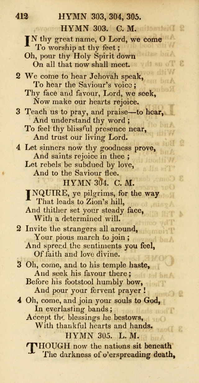 Psalms and Hymns Adapted to Public Worship, and Approved by the General Assembly of the Presbyterian Church in the United States of America page 414