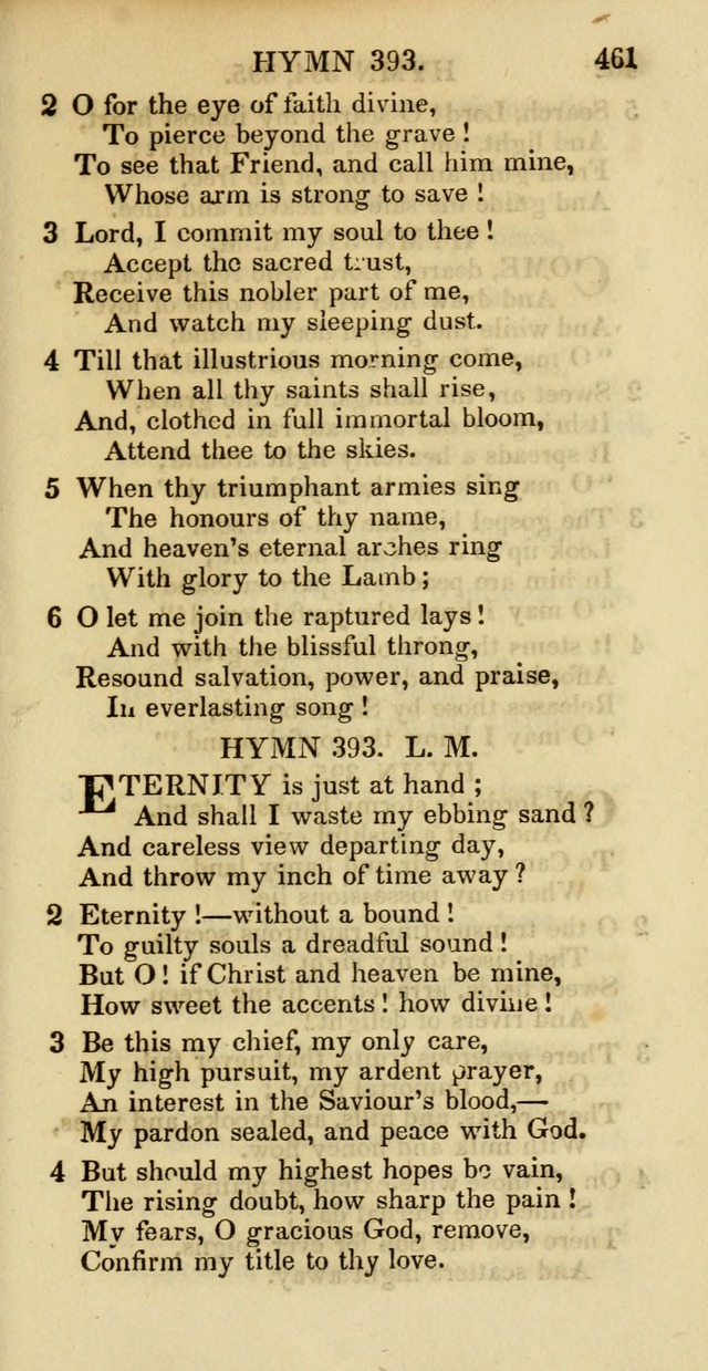 Psalms and Hymns Adapted to Public Worship, and Approved by the General Assembly of the Presbyterian Church in the United States of America page 463