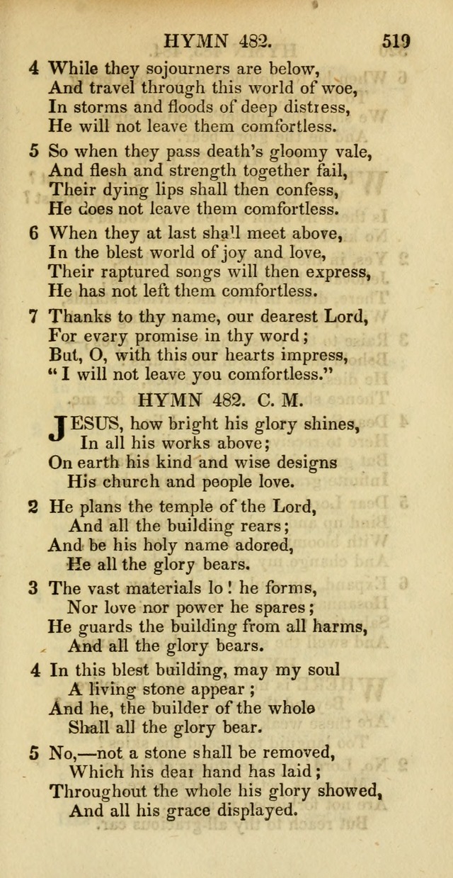 Psalms and Hymns Adapted to Public Worship, and Approved by the General Assembly of the Presbyterian Church in the United States of America page 521