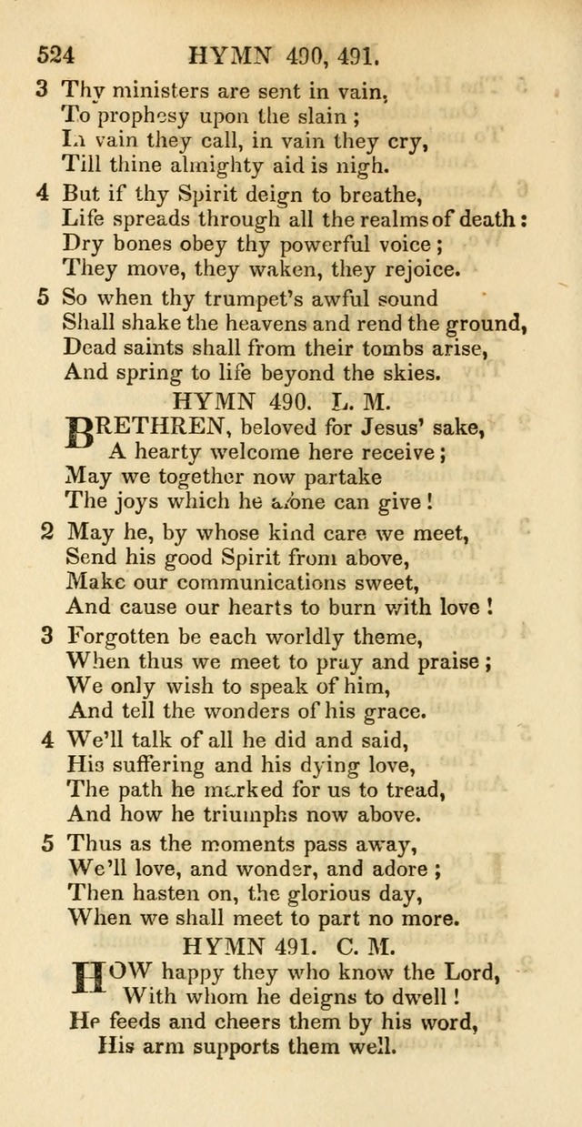 Psalms and Hymns Adapted to Public Worship, and Approved by the General Assembly of the Presbyterian Church in the United States of America page 526