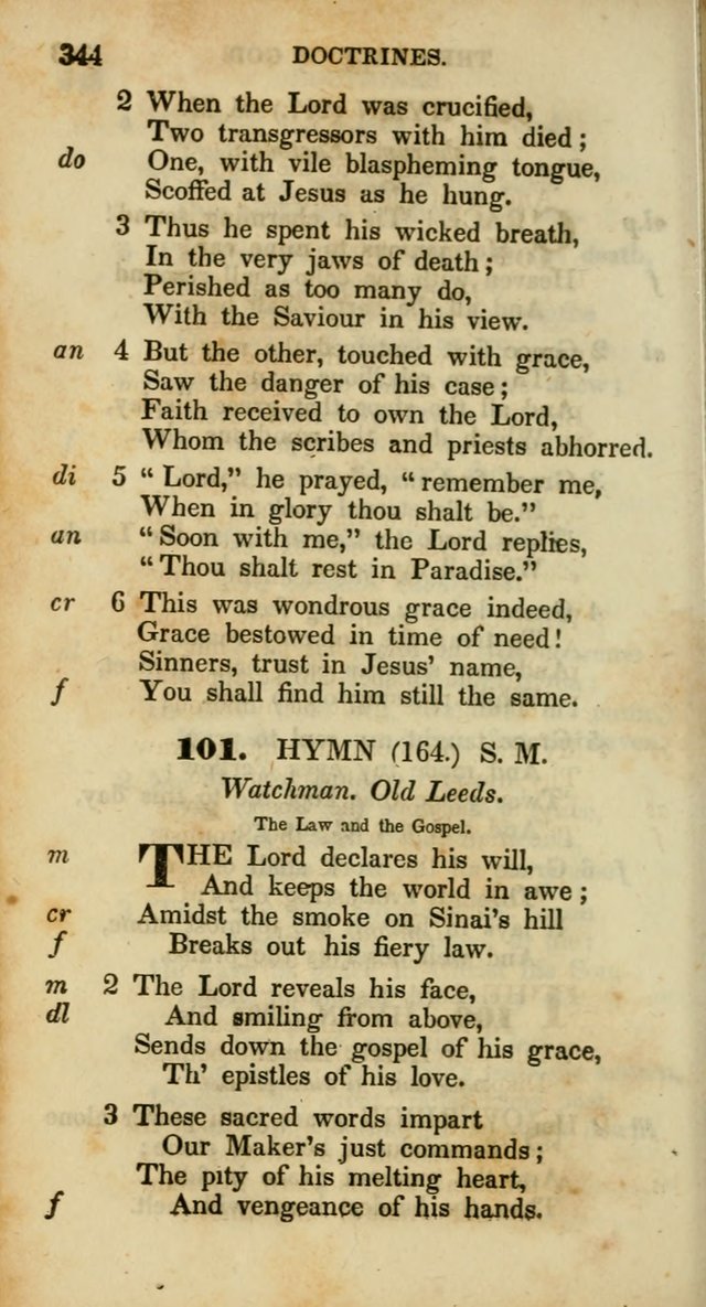 Psalms and Hymns, Adapted to Public Worship: and approved by the General Assembly of the Presbyterian Church in the United States of America: the latter being arranged according to subjects... page 344