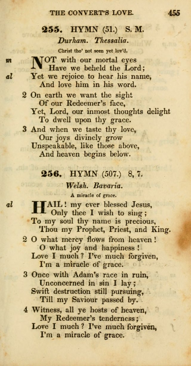 Psalms and Hymns, Adapted to Public Worship: and approved by the General Assembly of the Presbyterian Church in the United States of America: the latter being arranged according to subjects... page 457
