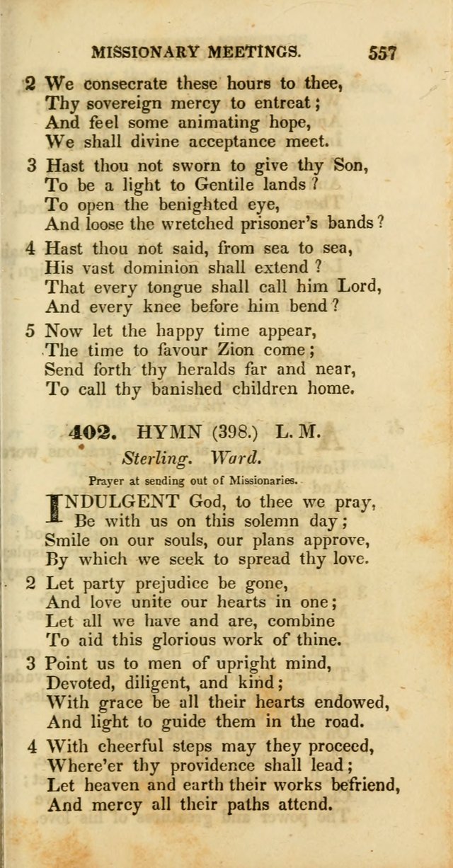 Psalms and Hymns, Adapted to Public Worship: and approved by the General Assembly of the Presbyterian Church in the United States of America: the latter being arranged according to subjects... page 559
