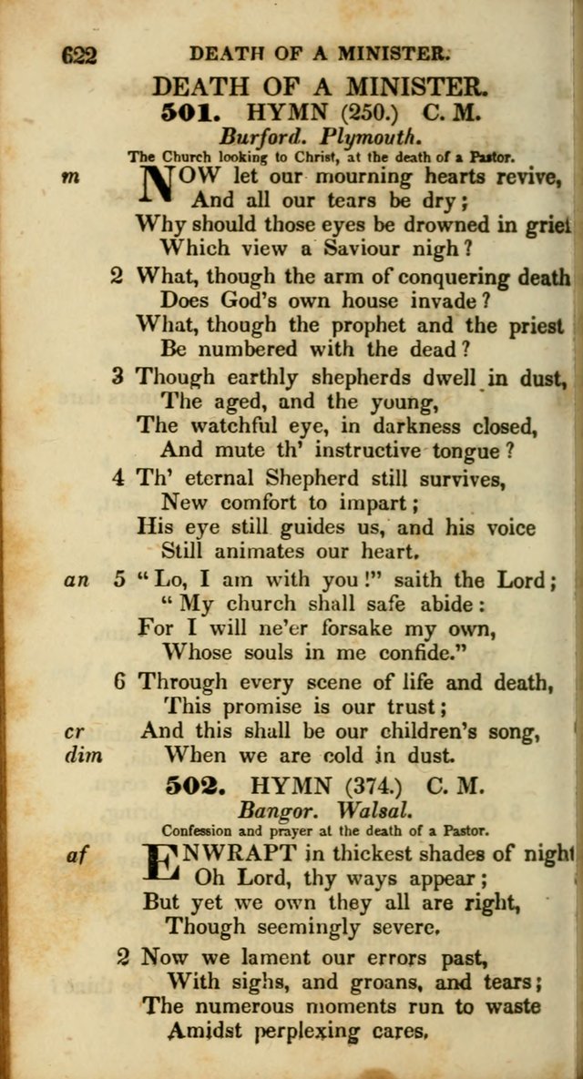 Psalms and Hymns, Adapted to Public Worship: and approved by the General Assembly of the Presbyterian Church in the United States of America: the latter being arranged according to subjects... page 624
