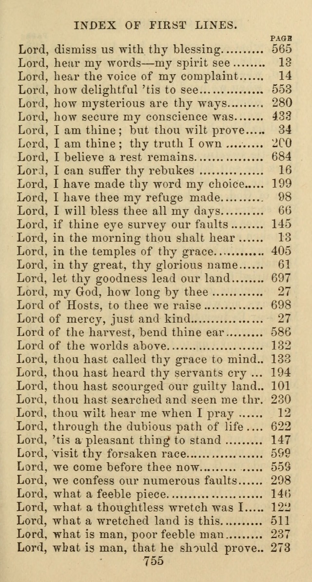 Psalms and Hymns: adapted to social, private and public worship in the Cumberland Presbyterian Chruch page 755