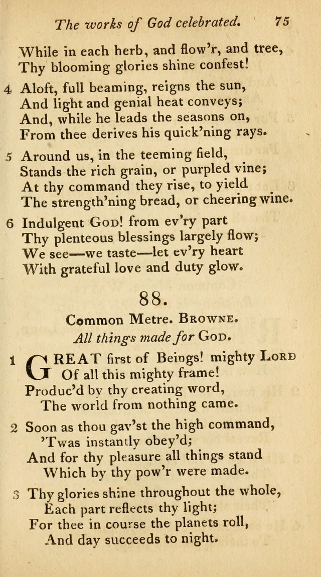 The Philadelphia Hymn Book; or, a selection of sacred poetry, consisting of psalms and hymns from Watts...and others, adapted to public and private devotion page 108