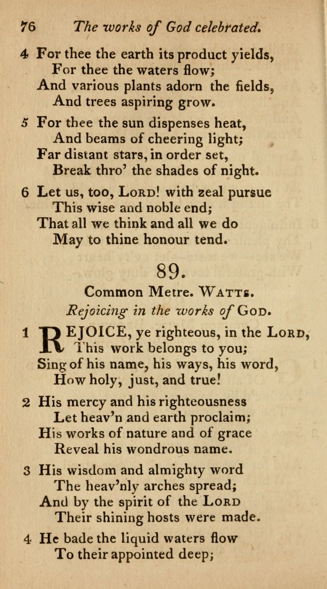 The Philadelphia Hymn Book; or, a selection of sacred poetry, consisting of psalms and hymns from Watts...and others, adapted to public and private devotion page 109