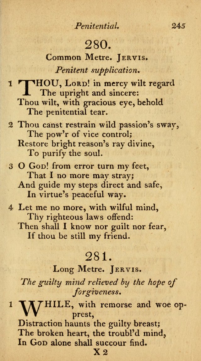 The Philadelphia Hymn Book; or, a selection of sacred poetry, consisting of psalms and hymns from Watts...and others, adapted to public and private devotion page 278