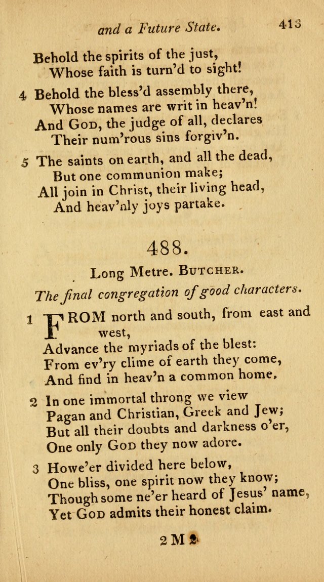 The Philadelphia Hymn Book; or, a selection of sacred poetry, consisting of psalms and hymns from Watts...and others, adapted to public and private devotion page 446