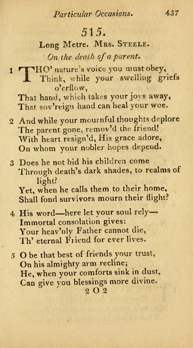 The Philadelphia Hymn Book; or, a selection of sacred poetry, consisting of psalms and hymns from Watts...and others, adapted to public and private devotion page 470
