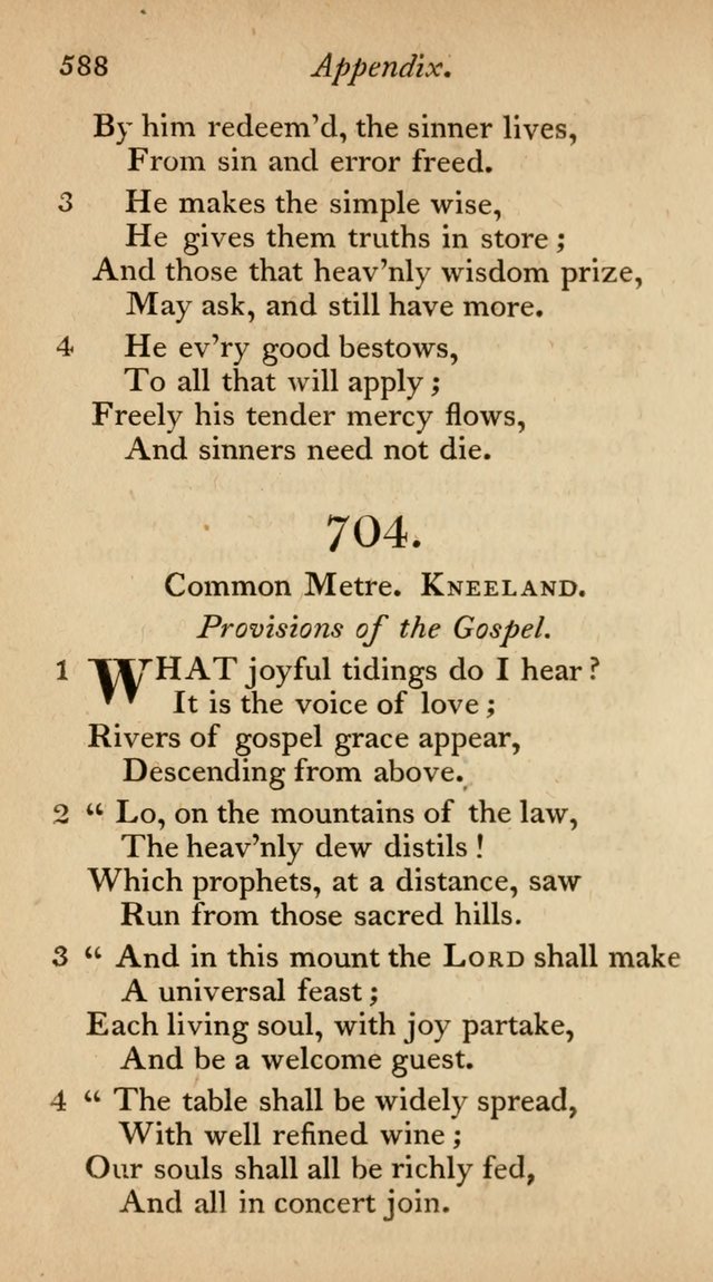 The Philadelphia Hymn Book; or, a selection of sacred poetry, consisting of psalms and hymns from Watts...and others, adapted to public and private devotion page 621