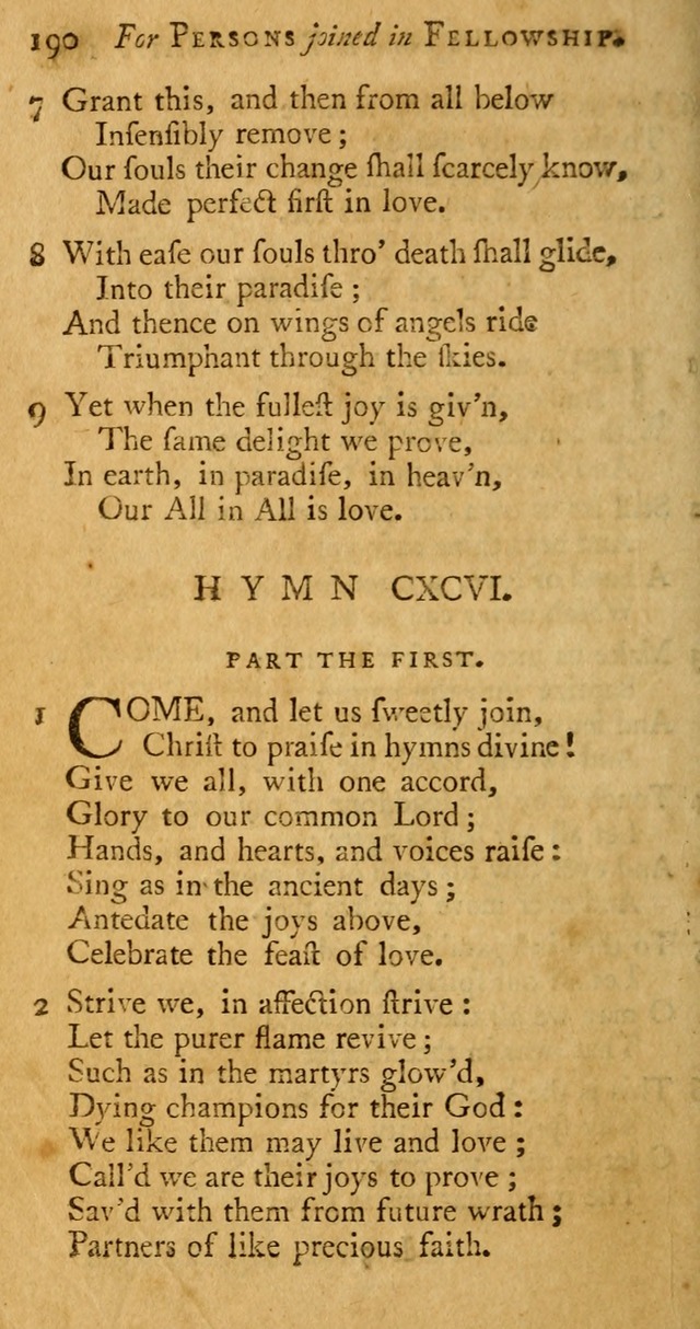 A Pocket hymn book, designed as a constant companion for the pious: collected from various authors page 197
