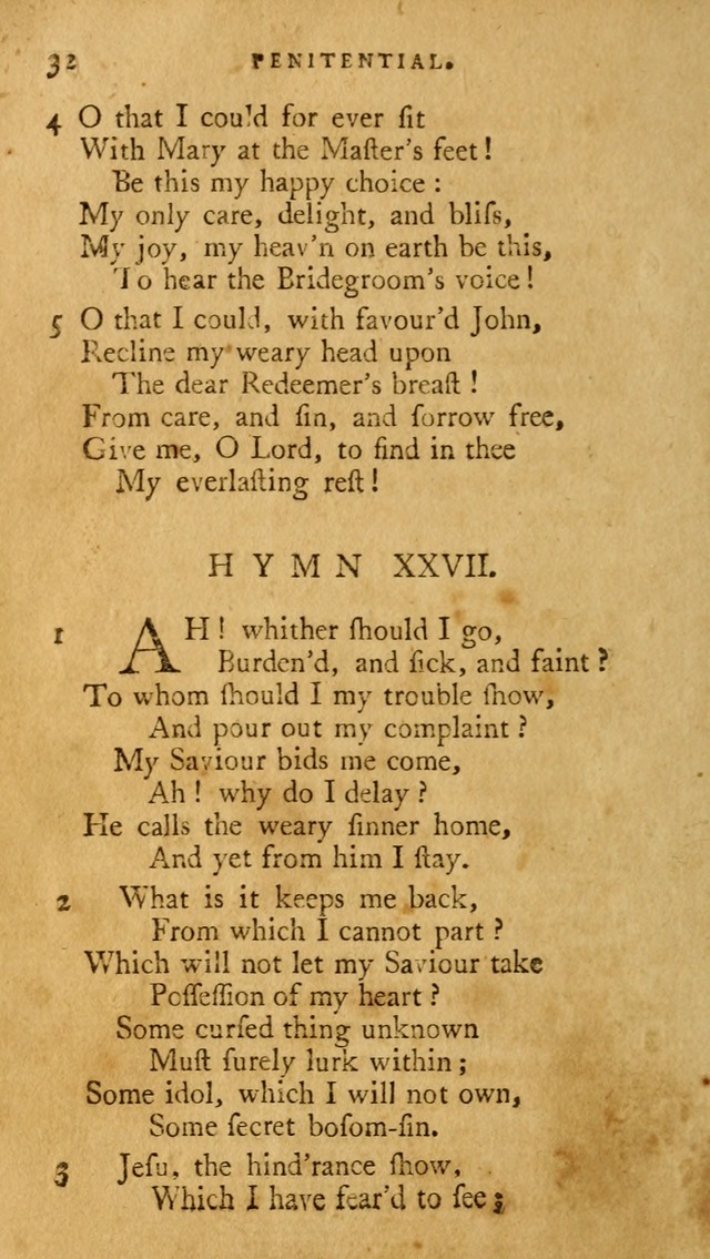A Pocket hymn book, designed as a constant companion for the pious: collected from various authors page 39