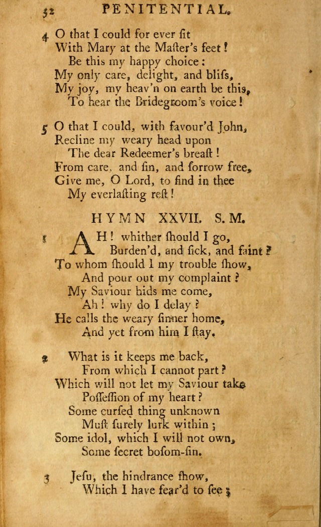 A Pocket hymn-book, designed as a constant companion for the pious: collected from various authors (11th ed.) page 32