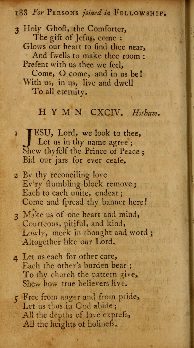 A Pocket Hymn-book: designed as a constant companion for the pious, collected from various authors (18th ed.) page 182