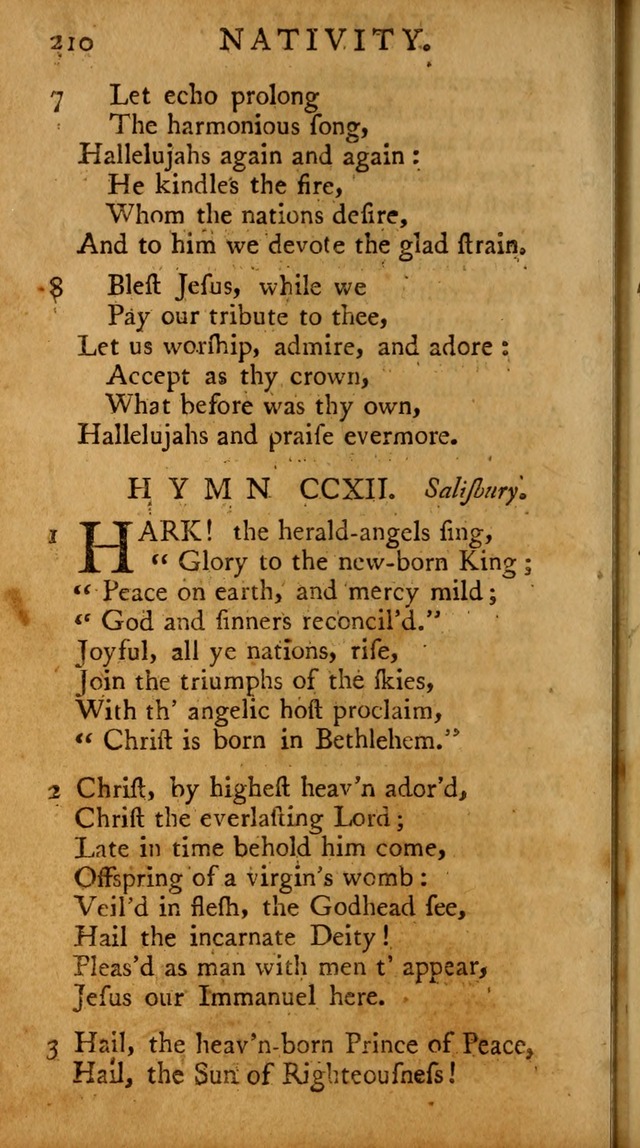 A Pocket Hymn-book: designed as a constant companion for the pious, collected from various authors (18th ed.) page 204