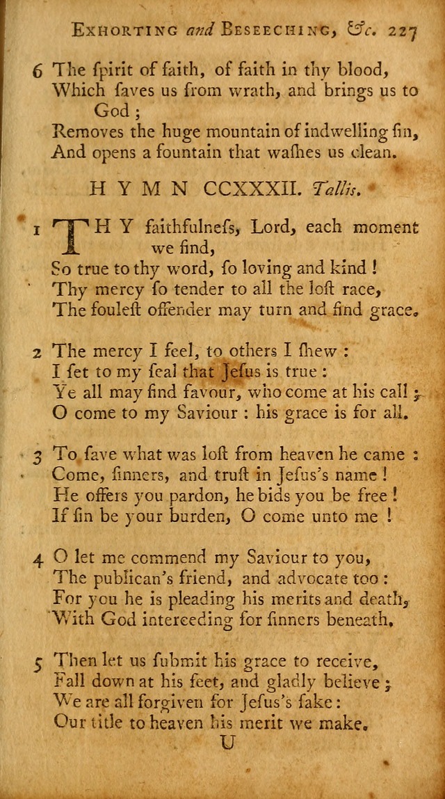 A Pocket Hymn-book: designed as a constant companion for the pious, collected from various authors (18th ed.) page 221