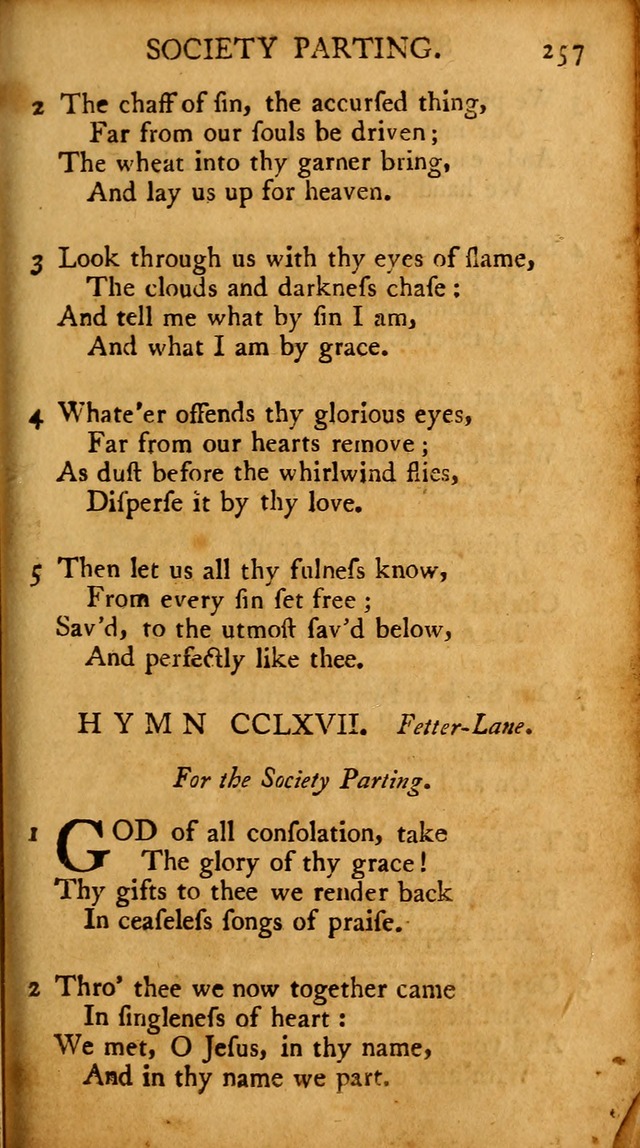 A Pocket Hymn-book: designed as a constant companion for the pious, collected from various authors (18th ed.) page 251