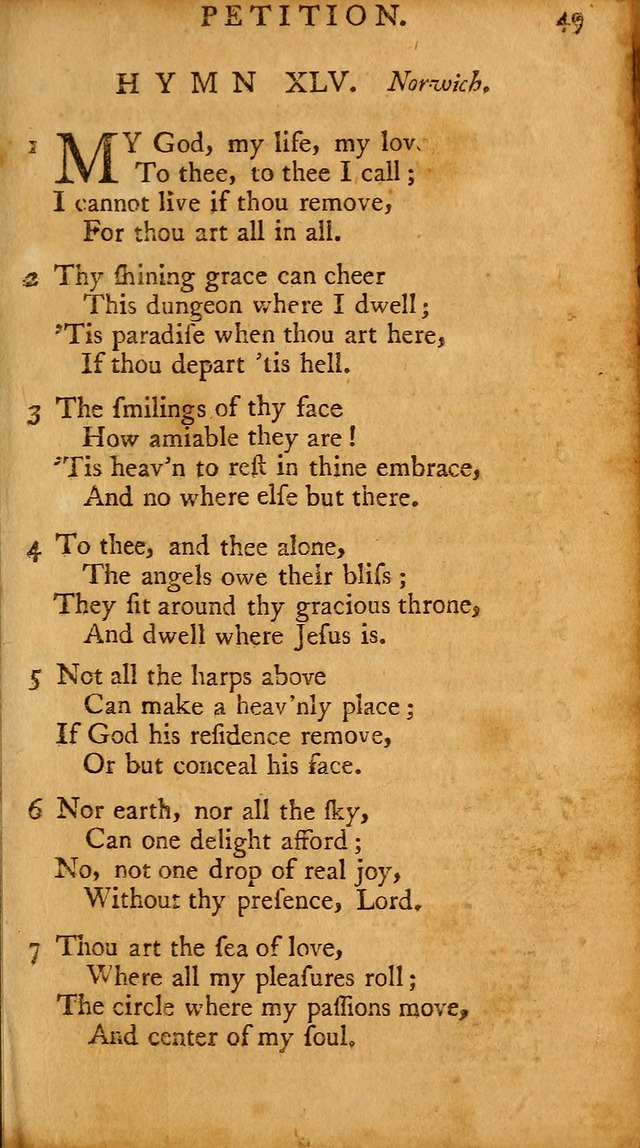 A Pocket Hymn-book: designed as a constant companion for the pious, collected from various authors (18th ed.) page 51