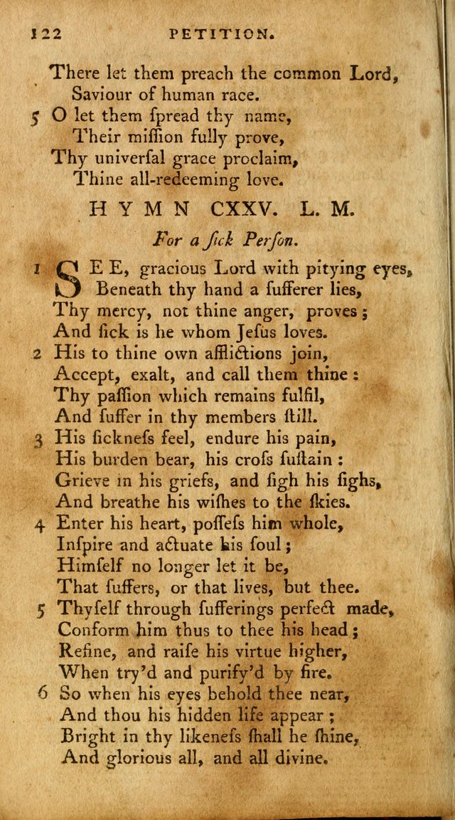 A Pocket Hymn-Book: designed as a constant companion for the pious: collected from various authors. (21st ed.) page 122