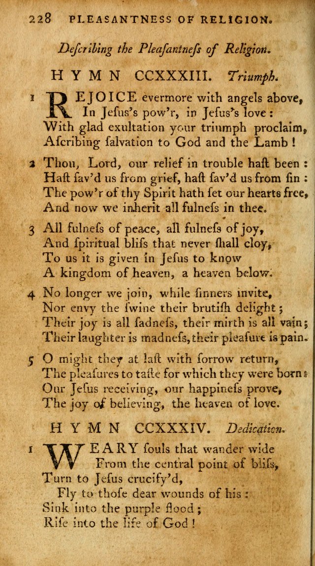 A Pocket Hymn-Book: designed as a constant companion for the pious: collected from various authors. (21st ed.) page 228