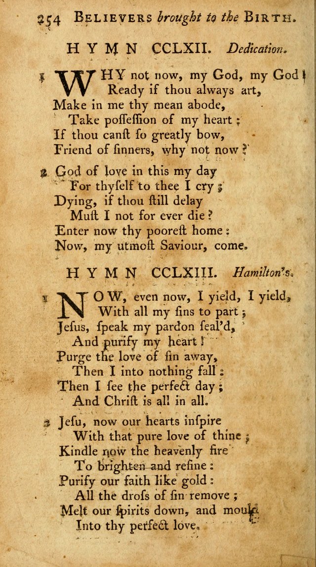A Pocket Hymn-Book: designed as a constant companion for the pious: collected from various authors. (21st ed.) page 254
