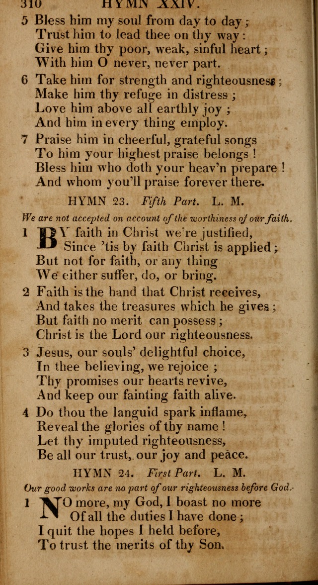 The Psalms and Hymns: with the catechism, confession of faith and liturgy of the Reformed Dutch Church in North America page 310