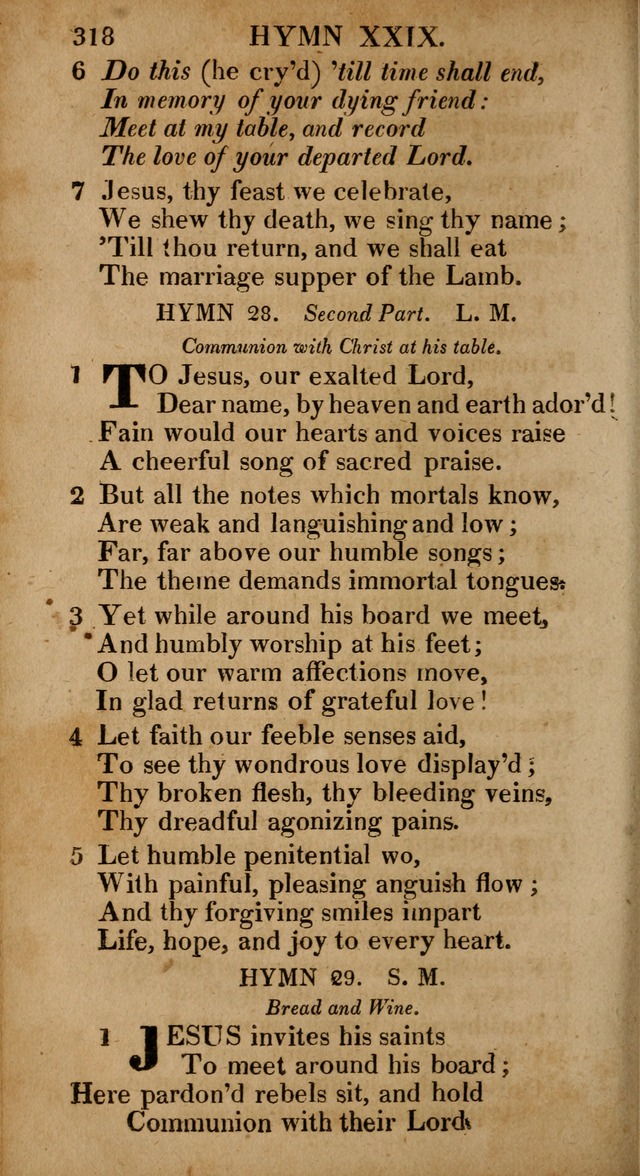 The Psalms and Hymns: with the catechism, confession of faith and liturgy of the Reformed Dutch Church in North America page 318