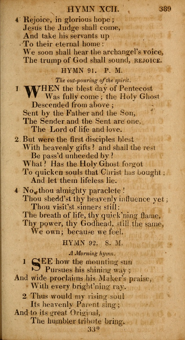 The Psalms and Hymns: with the catechism, confession of faith and liturgy of the Reformed Dutch Church in North America page 389