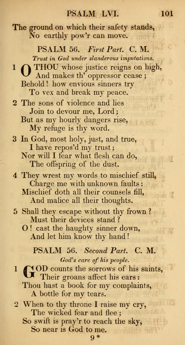 The Psalms and Hymns, with the Catechism, Confession of Faith, and Liturgy, of the Reformed Dutch Church in North America page 103