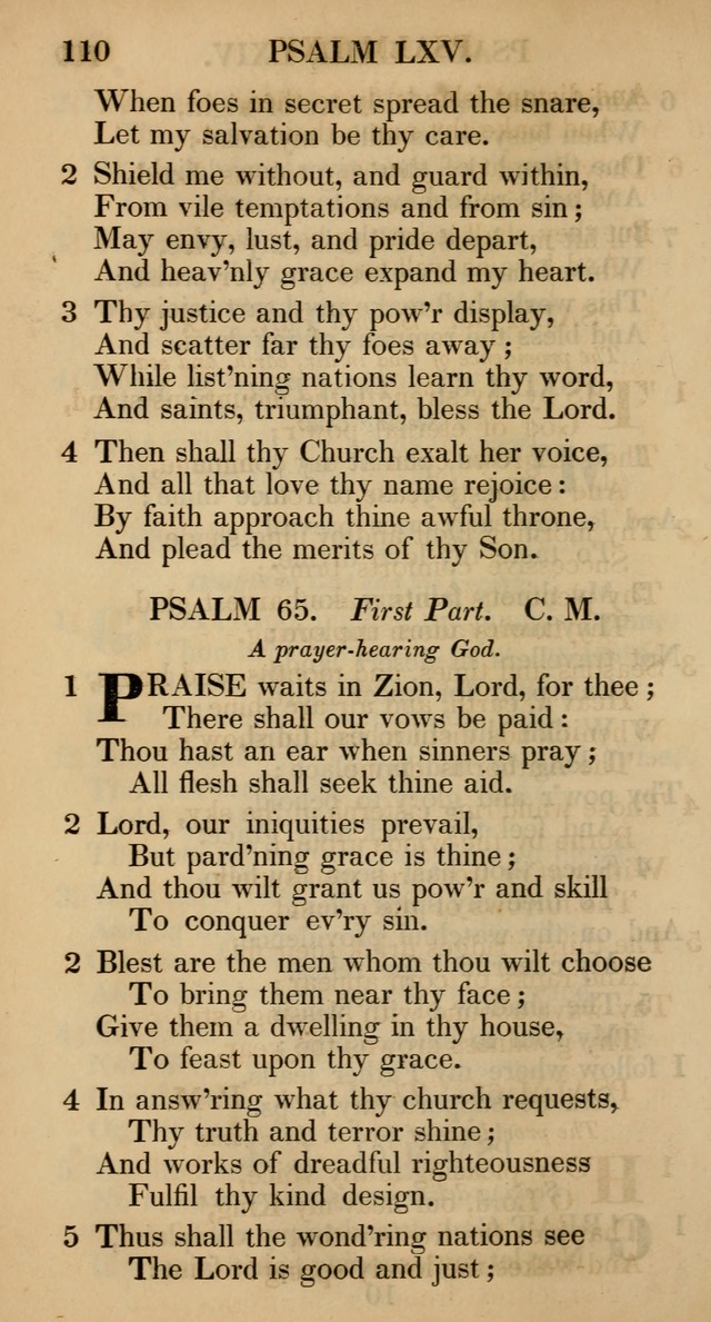 The Psalms and Hymns, with the Catechism, Confession of Faith, and Liturgy, of the Reformed Dutch Church in North America page 112