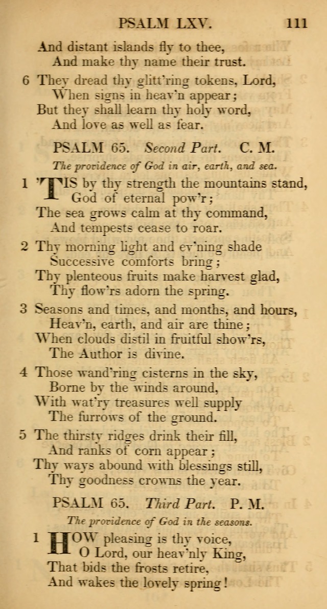 The Psalms and Hymns, with the Catechism, Confession of Faith, and Liturgy, of the Reformed Dutch Church in North America page 113