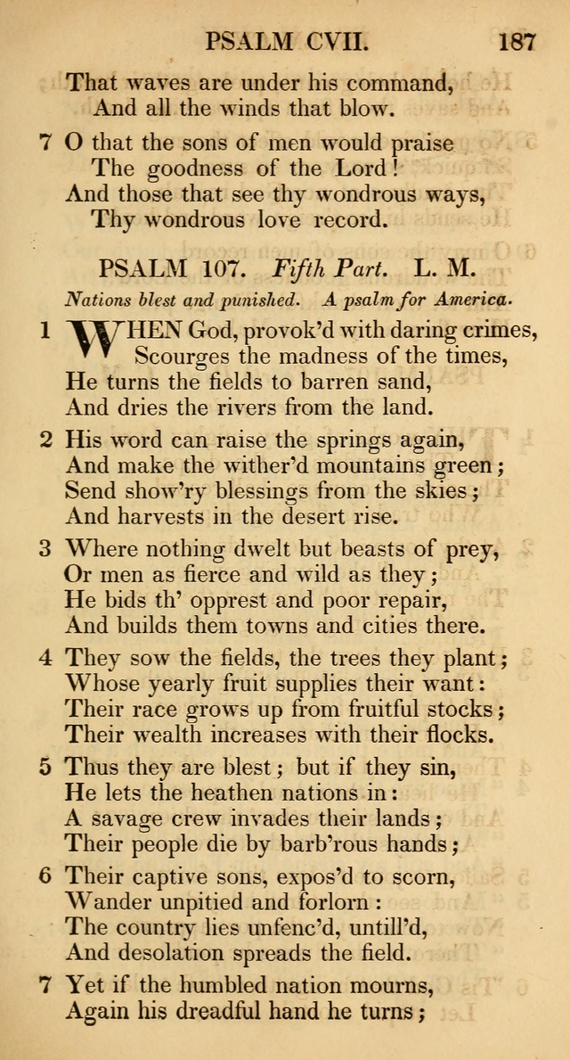 The Psalms and Hymns, with the Catechism, Confession of Faith, and Liturgy, of the Reformed Dutch Church in North America page 189