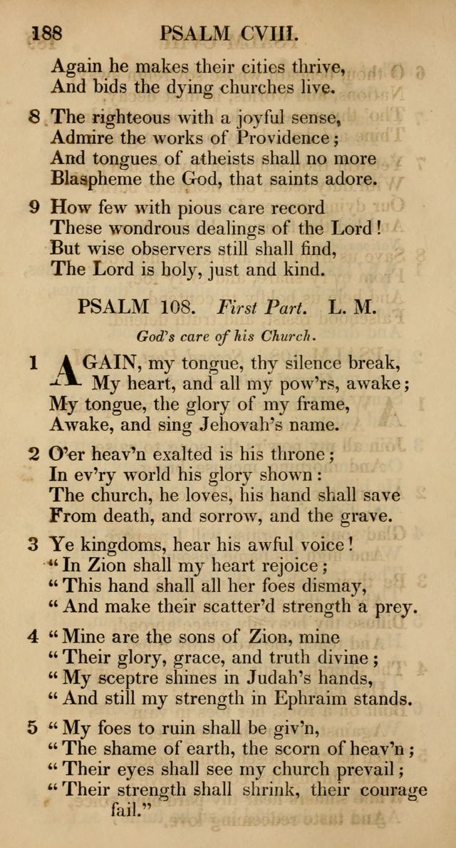The Psalms and Hymns, with the Catechism, Confession of Faith, and Liturgy, of the Reformed Dutch Church in North America page 190