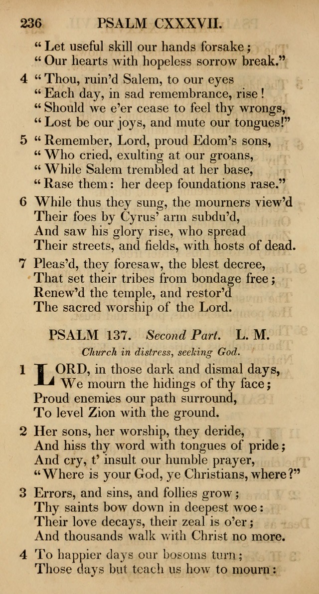 The Psalms and Hymns, with the Catechism, Confession of Faith, and Liturgy, of the Reformed Dutch Church in North America page 238