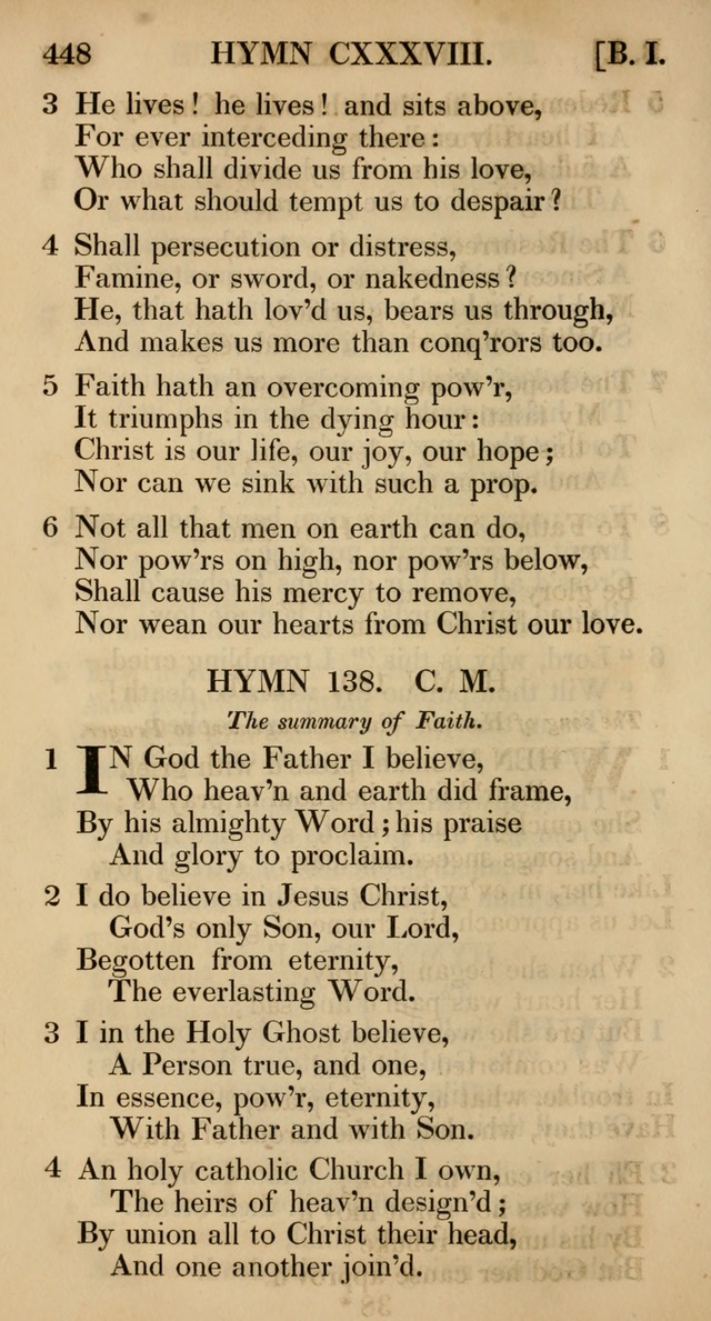 The Psalms and Hymns, with the Catechism, Confession of Faith, and Liturgy, of the Reformed Dutch Church in North America page 450