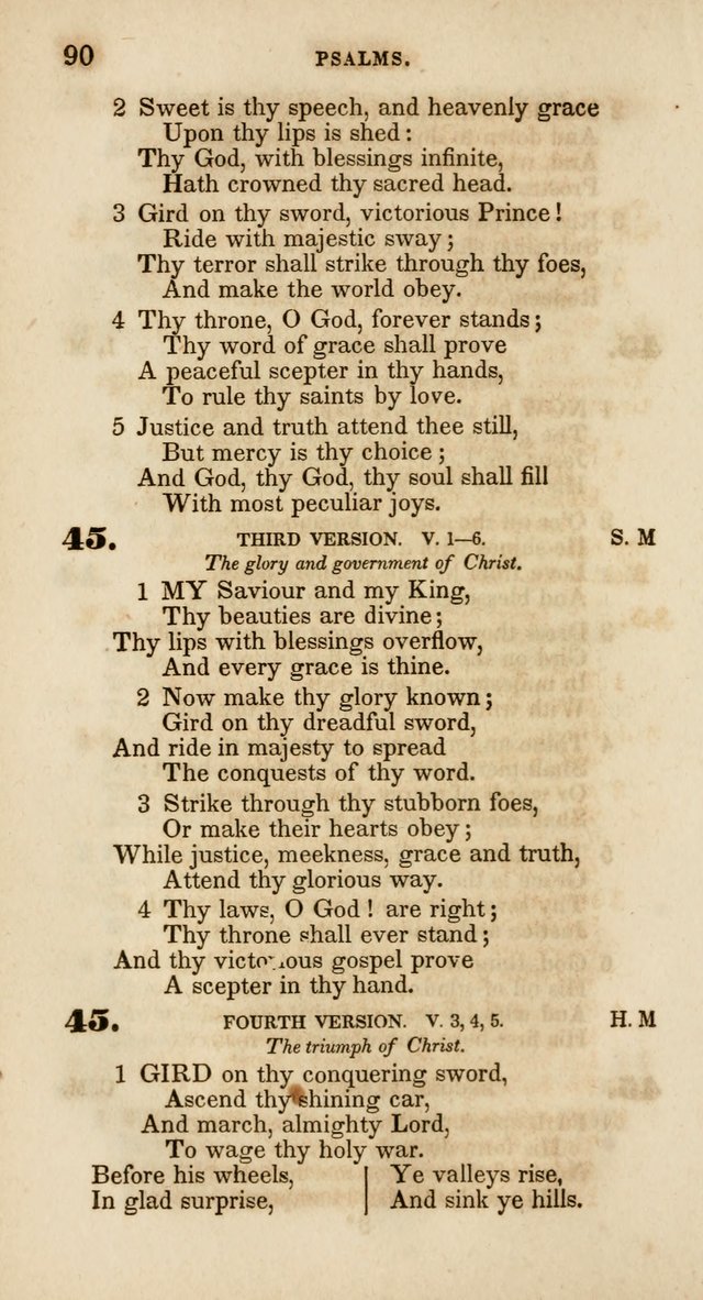 Psalms and Hymns, for Christian Use and Worship page 101