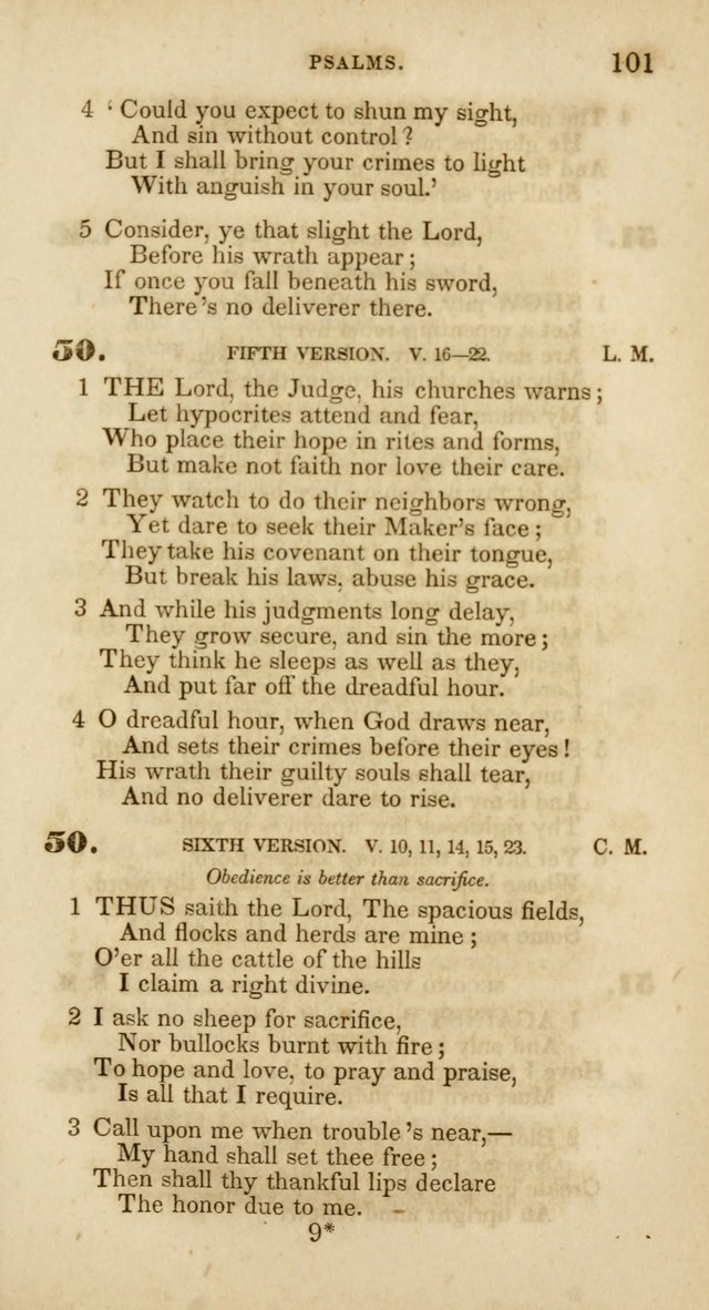 Psalms and Hymns, for Christian Use and Worship page 112