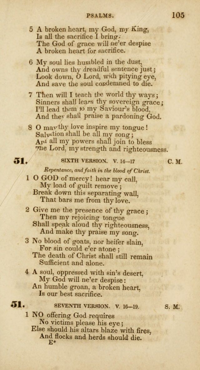 Psalms and Hymns, for Christian Use and Worship page 116