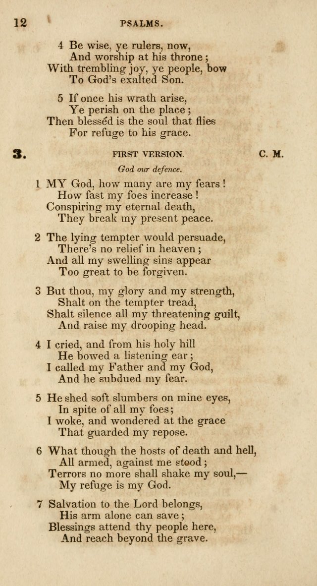 Psalms and Hymns, for Christian Use and Worship page 23