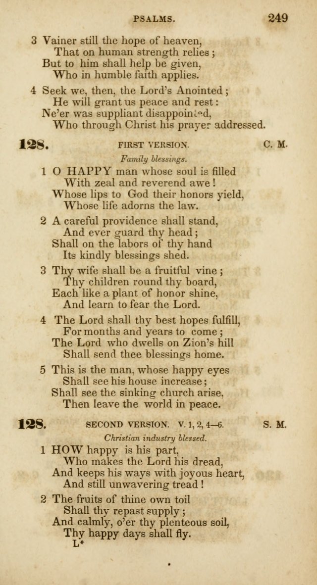 Psalms and Hymns, for Christian Use and Worship page 260