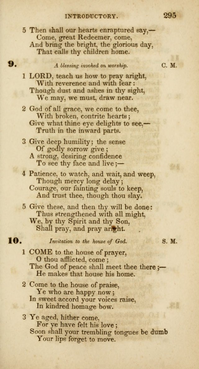Psalms and Hymns, for Christian Use and Worship page 306