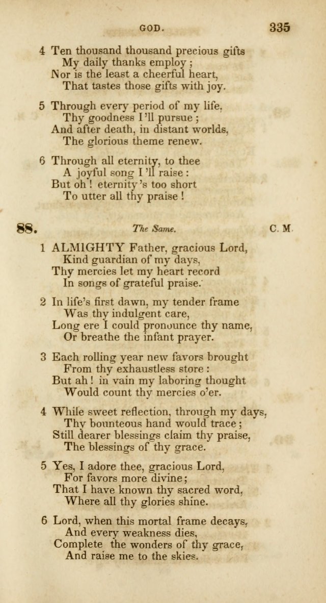Psalms and Hymns, for Christian Use and Worship page 346