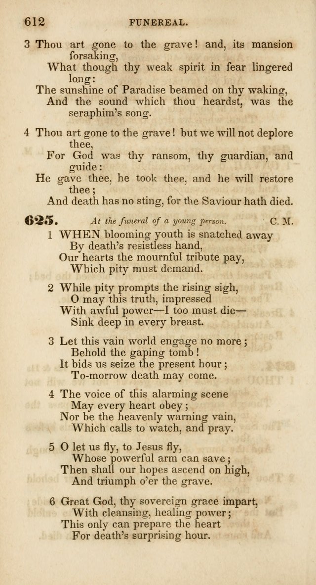 Psalms and Hymns, for Christian Use and Worship page 623