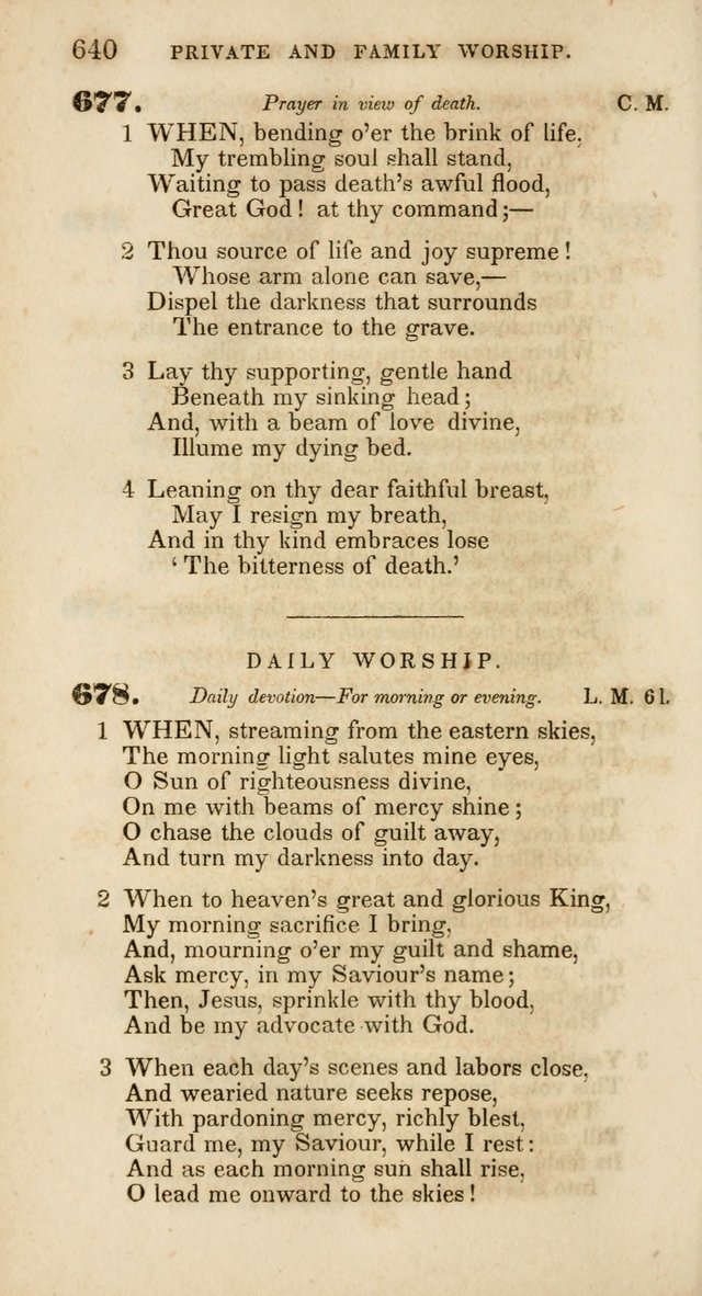 Psalms and Hymns, for Christian Use and Worship page 651
