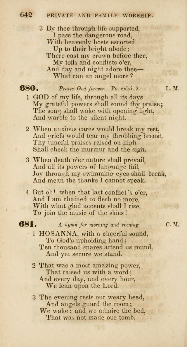 Psalms and Hymns, for Christian Use and Worship page 653