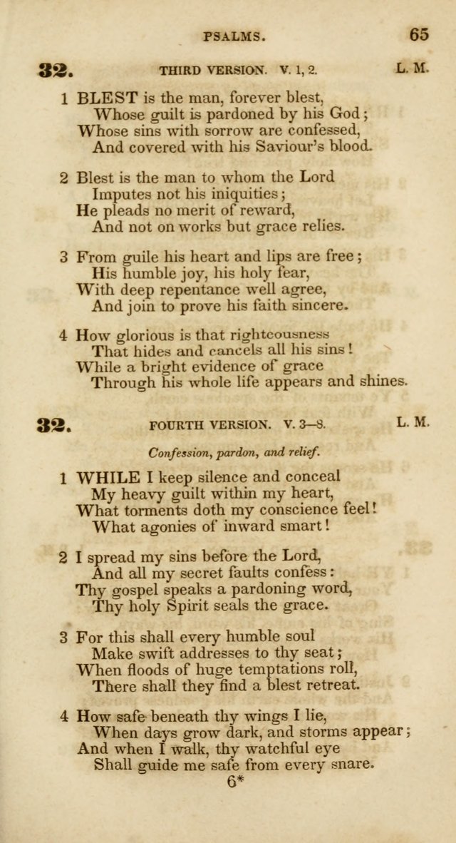 Psalms and Hymns, for Christian Use and Worship page 76