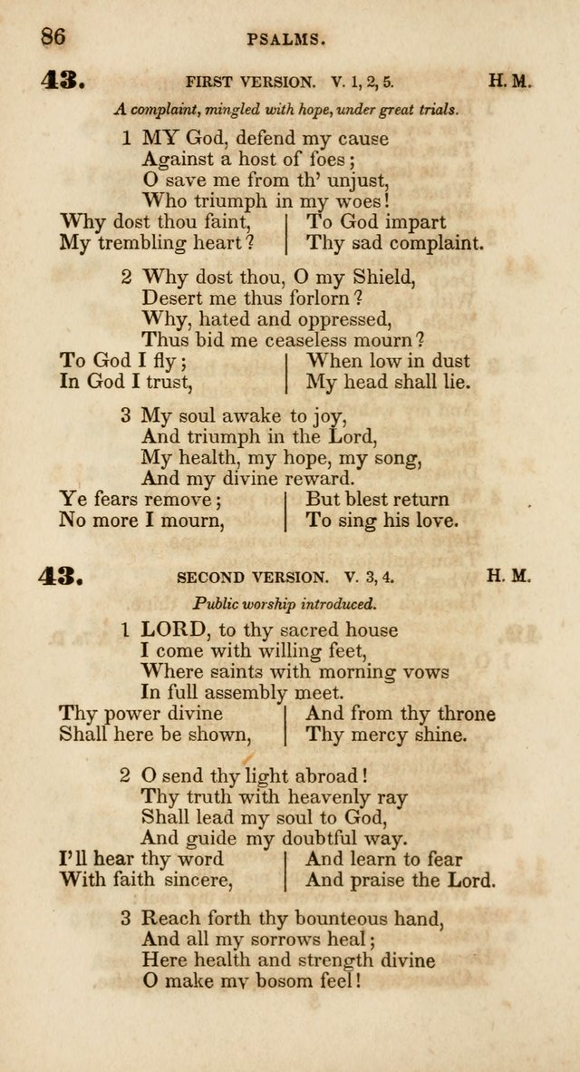 Psalms and Hymns, for Christian Use and Worship page 97