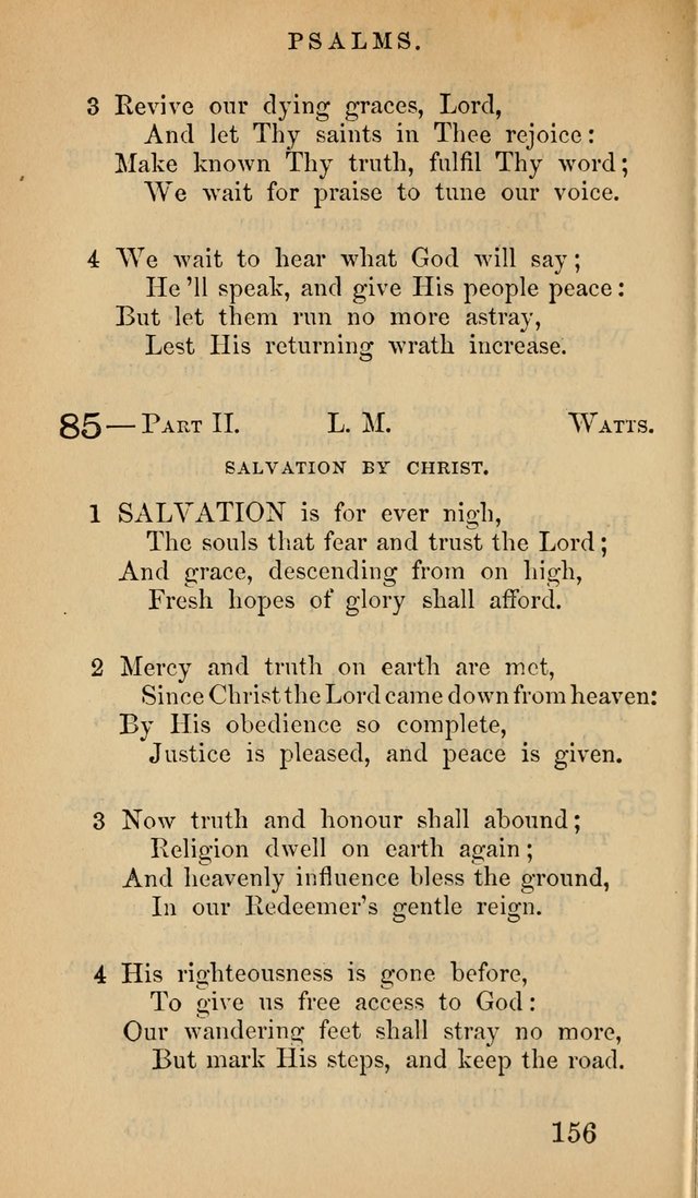 The Psalms and Hymns, with the Doctrinal Standards and Liturgy of the Reformed Protestant Dutch Church in North America page 164