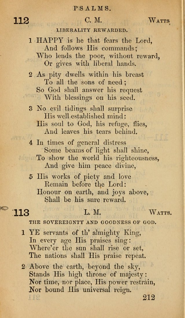 The Psalms and Hymns, with the Doctrinal Standards and Liturgy of the Reformed Protestant Dutch Church in North America page 220